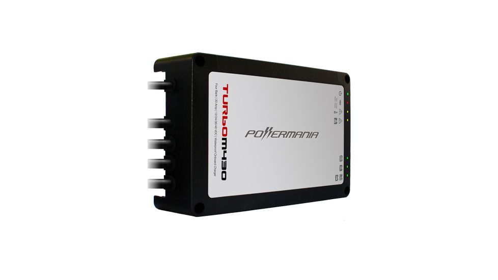 Powermania Battery Charger, Turbo V2, 12/24/36/48V 30A, New Condition PWR-58207