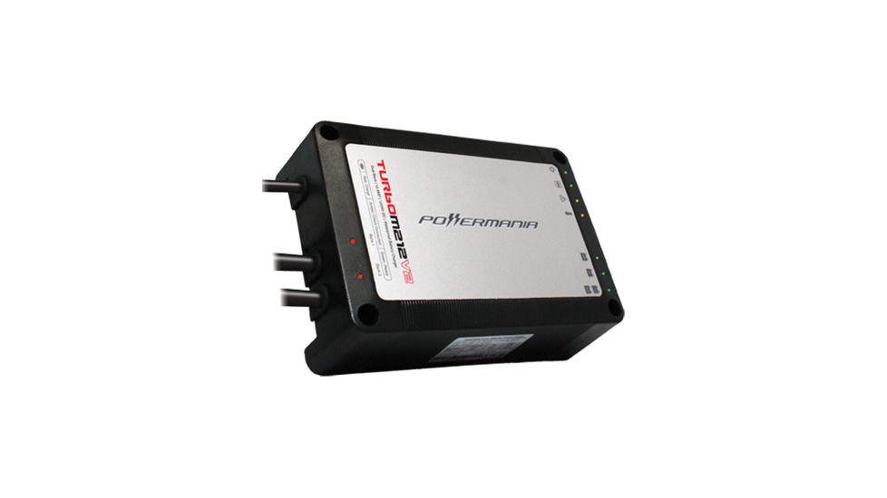 Powermania Battery Charger, Turbo V2, 12/24V 12A, 2 Bank, New Condition PWR-58201
