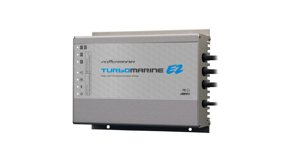Powermania Turbo Marine E2 Series Battery Charger M115E2 15 Amp / 1 Bank, 57204