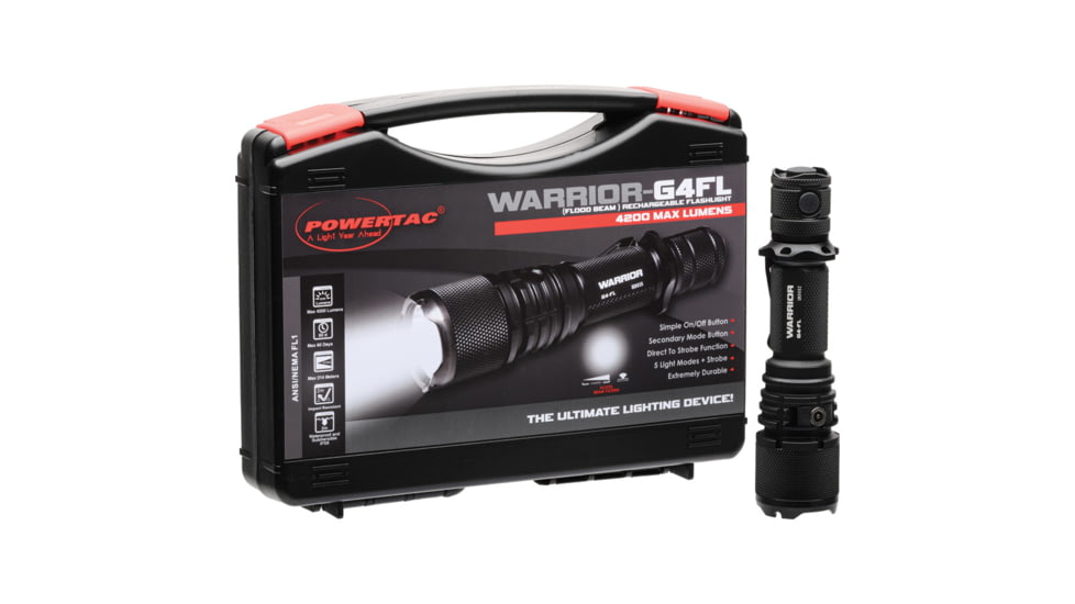 PowerTac Warrior G4-FL Flashlight