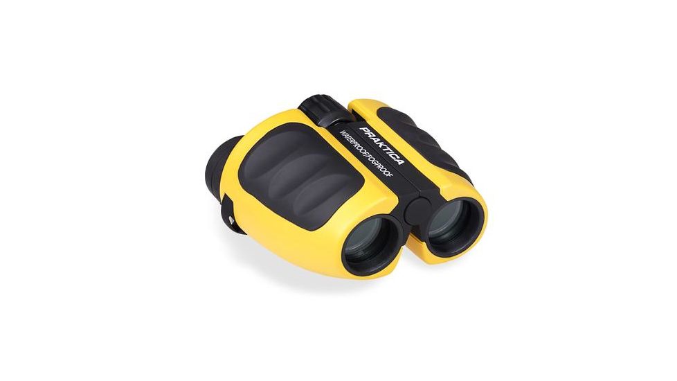 Praktica Marine Flotilla Binoculars, 10x30mm, Roof Prism, Yellow, MHFL1030Y