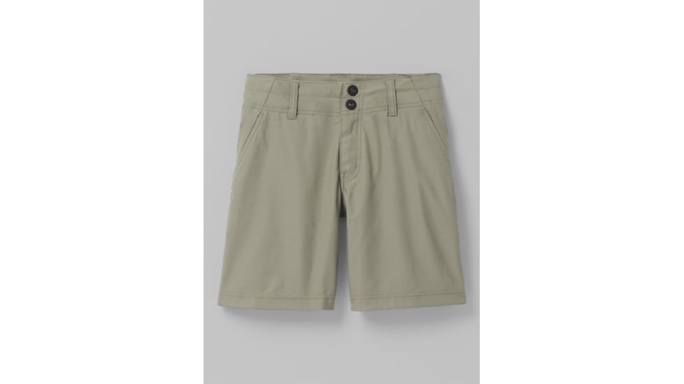 prAna Alana Short Shorts, 7 Inseam, Sage, 8, 1962501-300-07-8