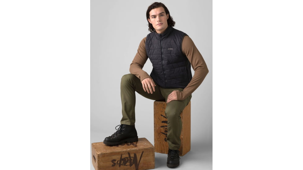 prAna Alpine Air Vest - Men's, Extra Large, Charcoal, 1968591-020-XL