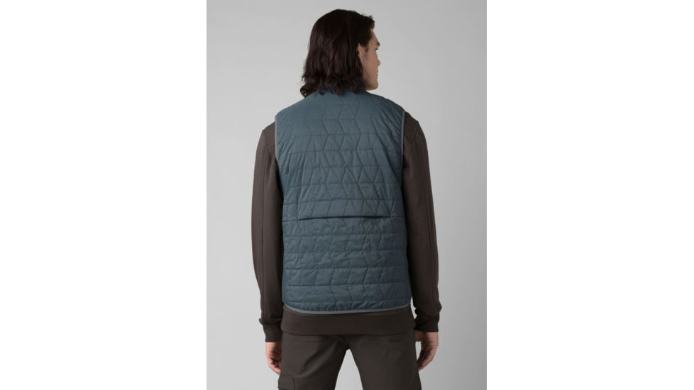 prAna Alpine Air Vest - Men's, Large, Grey Blue, 1968591-400-L