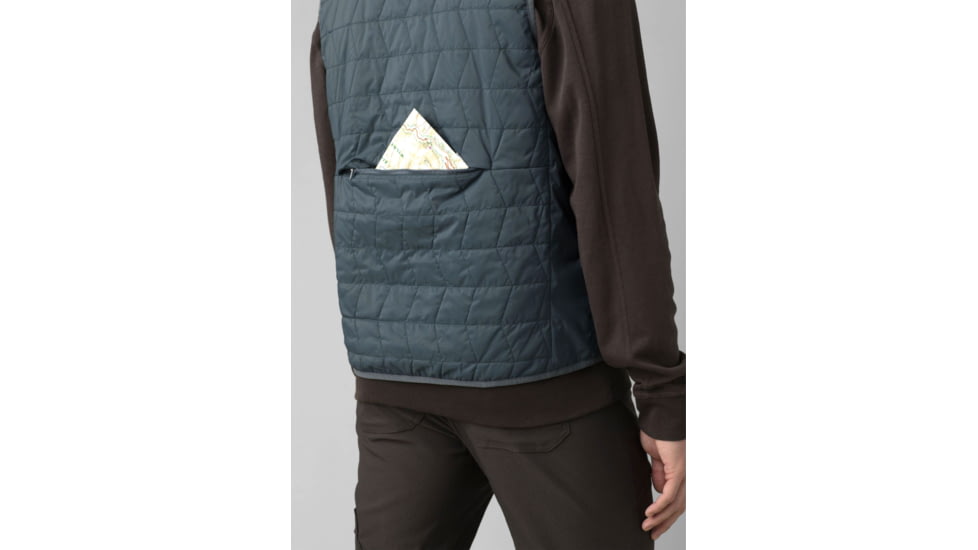 prAna Alpine Air Vest - Men's, Large, Grey Blue, 1968591-400-L