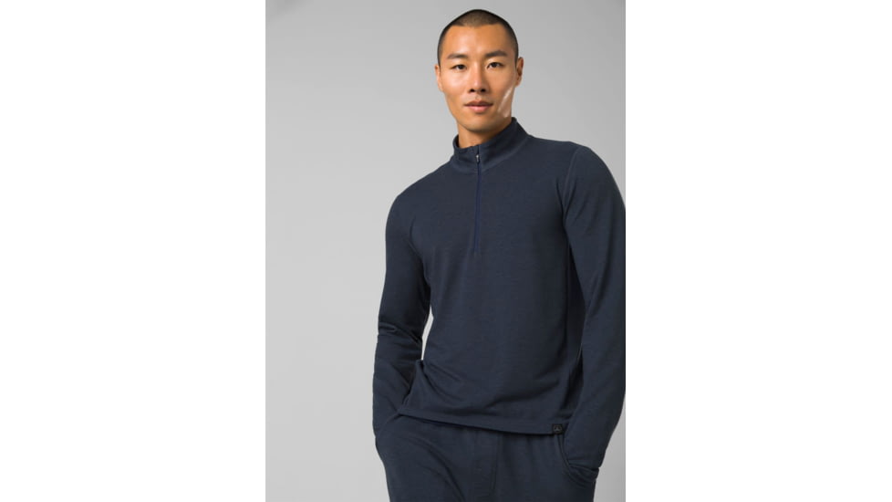 prAna Altitude Tracker 1/4 Zip II - Mens, Nautical, Extra Large, 1972591-400-ST-XL