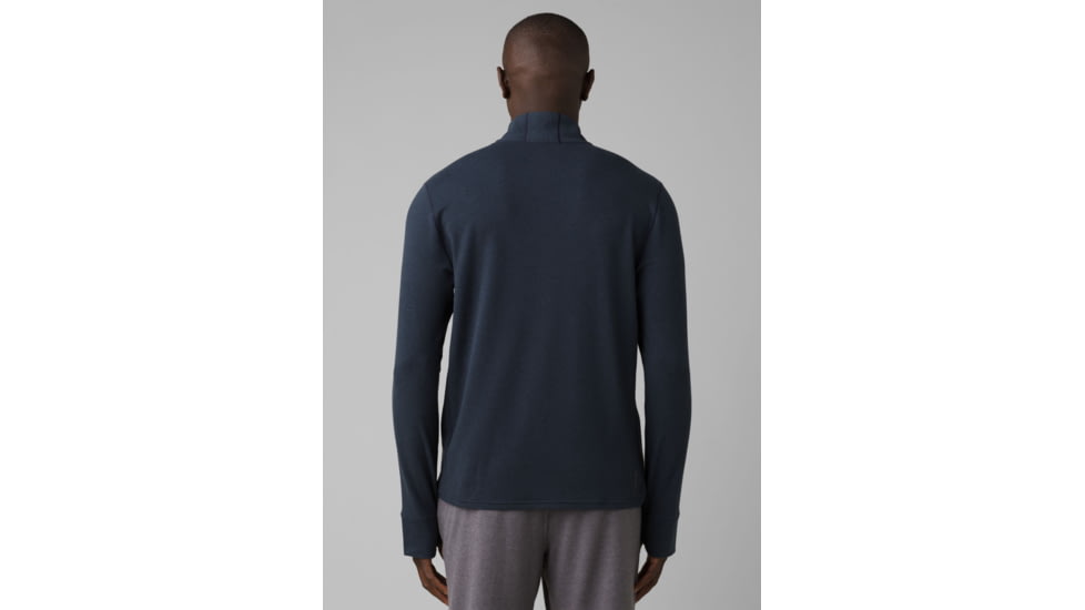 prAna Altitude Tracker 1/4 Zip - Mens, Nautical, L, 1963891-400-ST-L