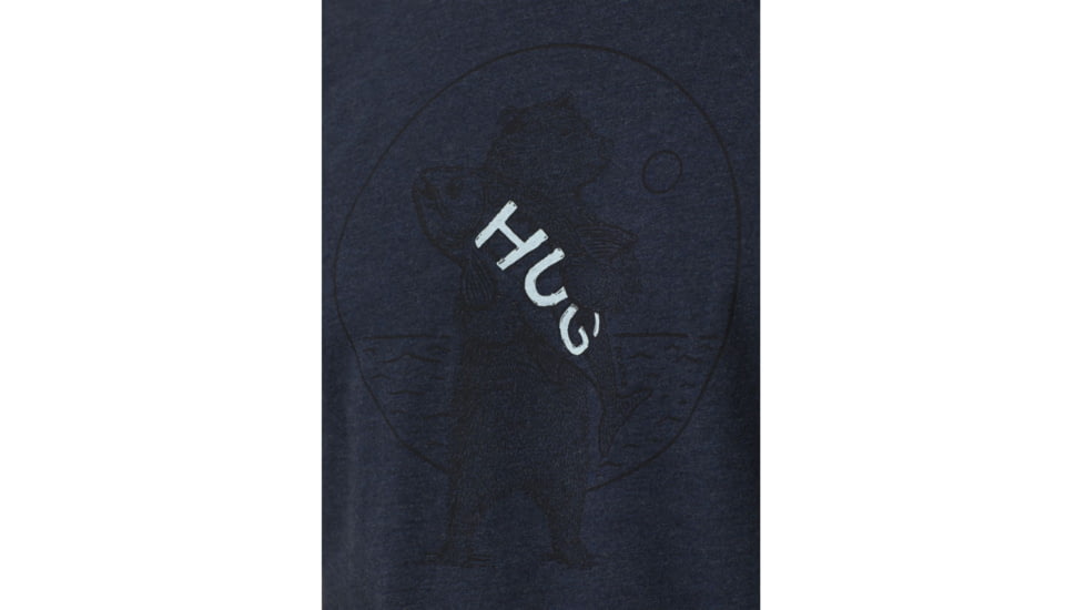 prAna Bear Squeeze Journeyman 2 T-Shirt, Nautical Heather, Small, 1966821-400-ST-S