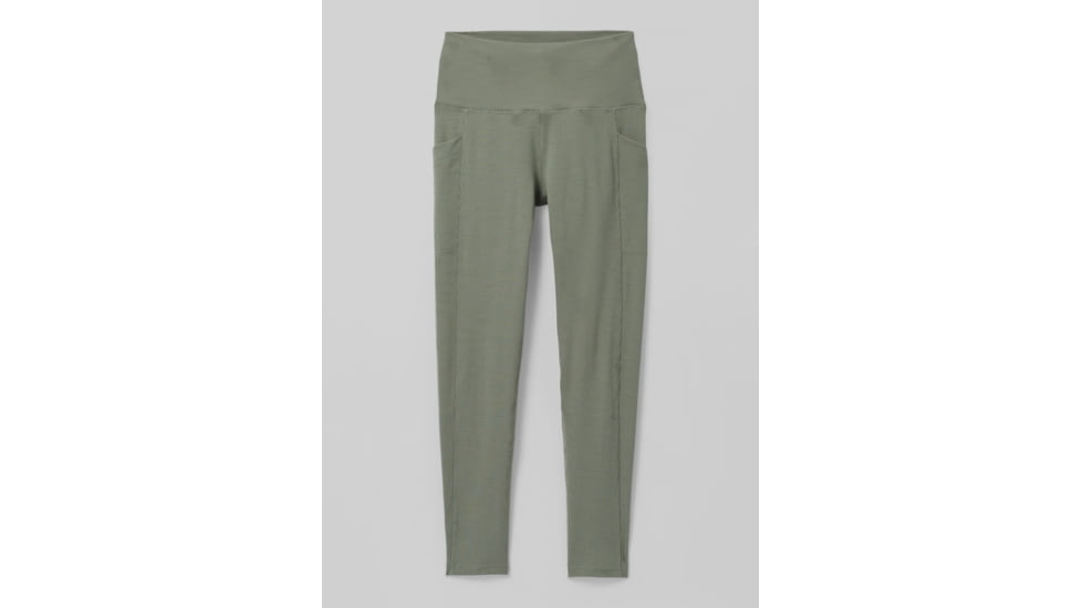 prAna Becksa 7/8 Legging Pants, Sage Heather, Large, W41180589-SAHR-L