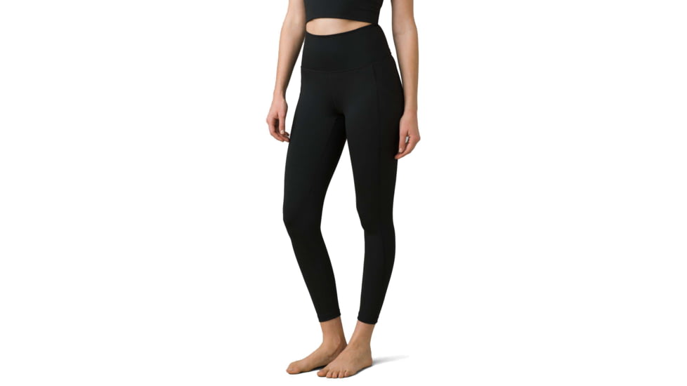 prAna Becksa 7/8 Legging - Women's, Medium, Solid Black, W41180589-002-M