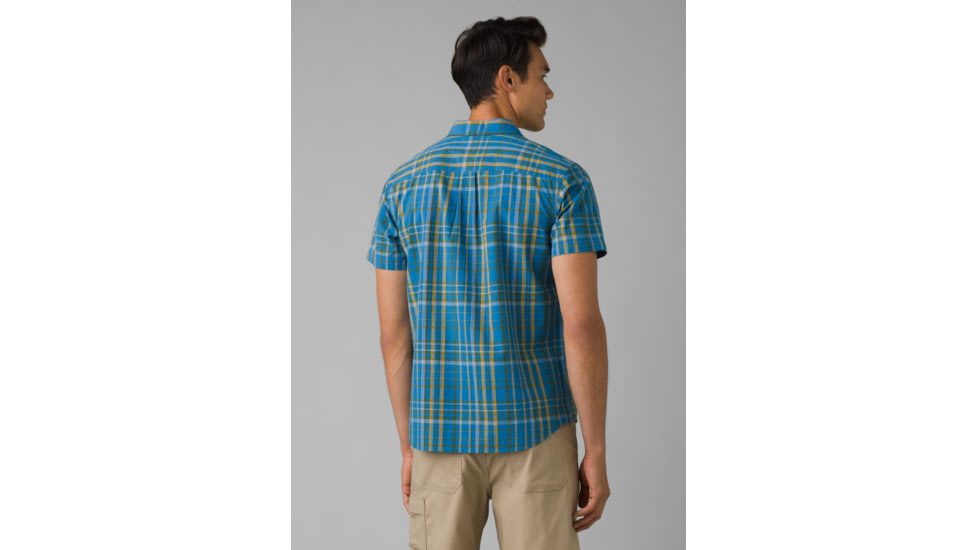 prAna Benton Shirt - Mens, Blue Waters, M, 1970201-400-ST-M