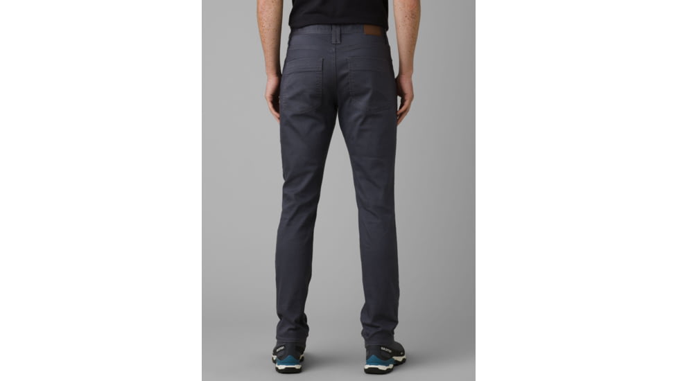 prAna Bridger Slim Tapered Jean Jeans, 32 Inseam, Chalkboard, 34, 1964791-020-32-34