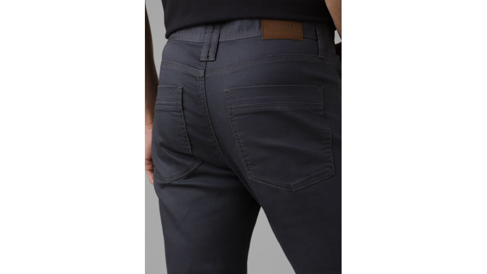 prAna Bridger Slim Tapered Jean Jeans, 32 Inseam, Chalkboard, 34, 1964791-020-32-34