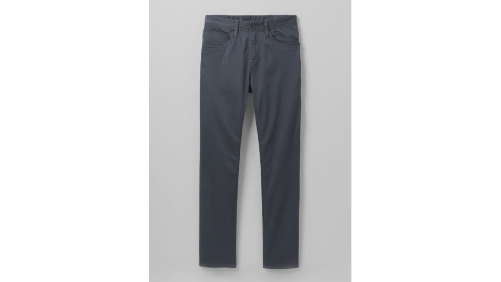 prAna Bridger Slim Tapered Jean Jeans, 32 Inseam, Chalkboard, 34, 1964791-020-32-34
