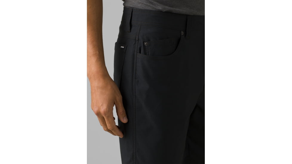 prAna Brion Short II - Mens, Black, 33, 1969731-001-09-33