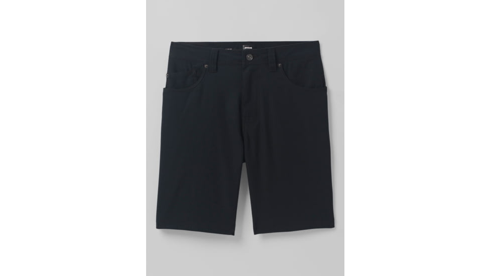 prAna Brion Short II - Mens, Black, 33, 1969731-001-09-33