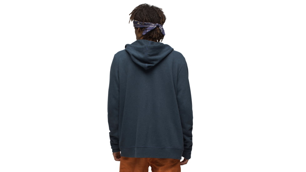 prAna Cardiff Fleece Full Zip - Mens, Dark Sky Heather, Medium, 1968001-400-M