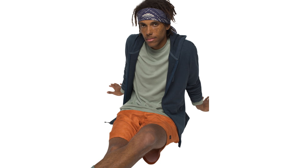 prAna Cardiff Fleece Full Zip - Mens, Dark Sky Heather, Large, 1968001-400-L