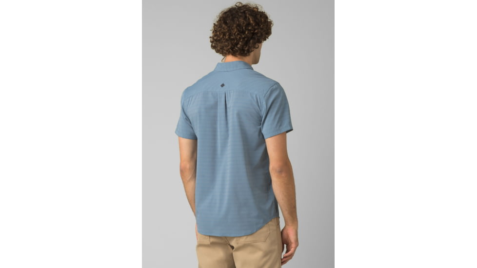 prAna Cayman Shirt - Mens, Blue Note, L, 1969721-400-ST-L