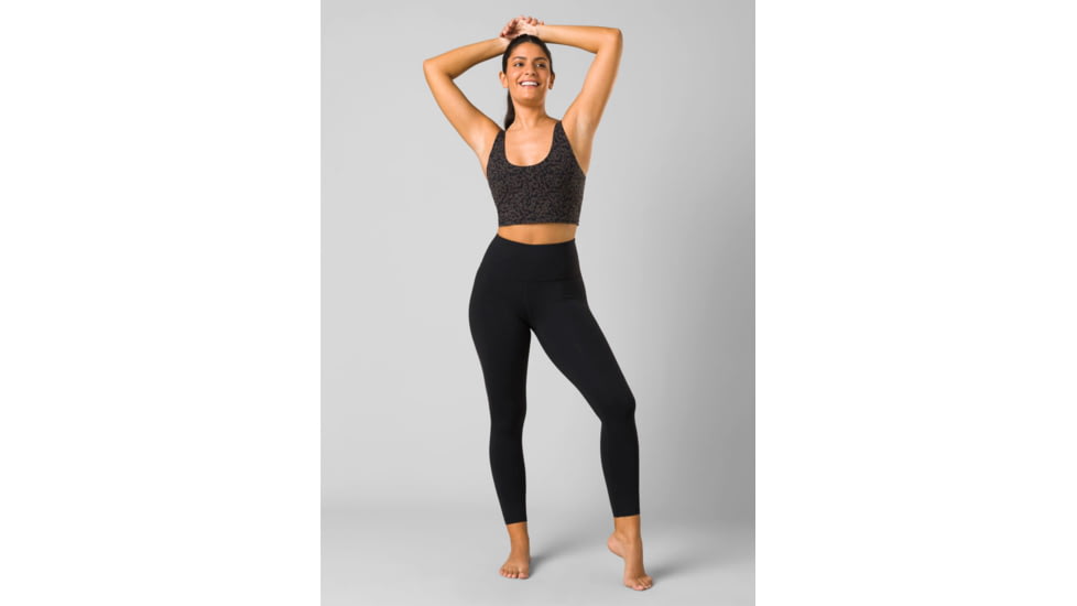 prAna Chakara 7/8 Legging - Womens, Black, Large, 1972201-001-L