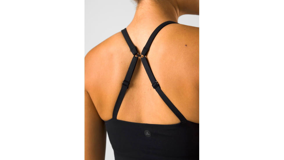 prAna Chakara Crop Top - Womens, Black, Medium, 1972231-001-M
