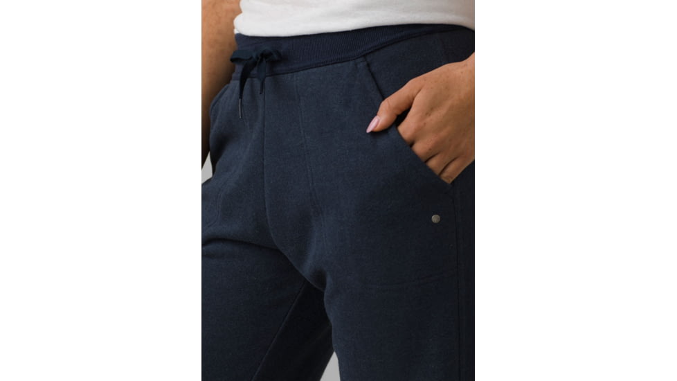 prAna Cozy Up Ankle Pant Pants, Nautical Heather, Large, 1961271-400-L