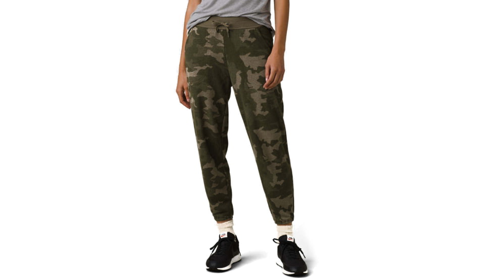 prAna Cozy Up Ankle Pant Pants, Sage Camo, Small, 1961271-301-S