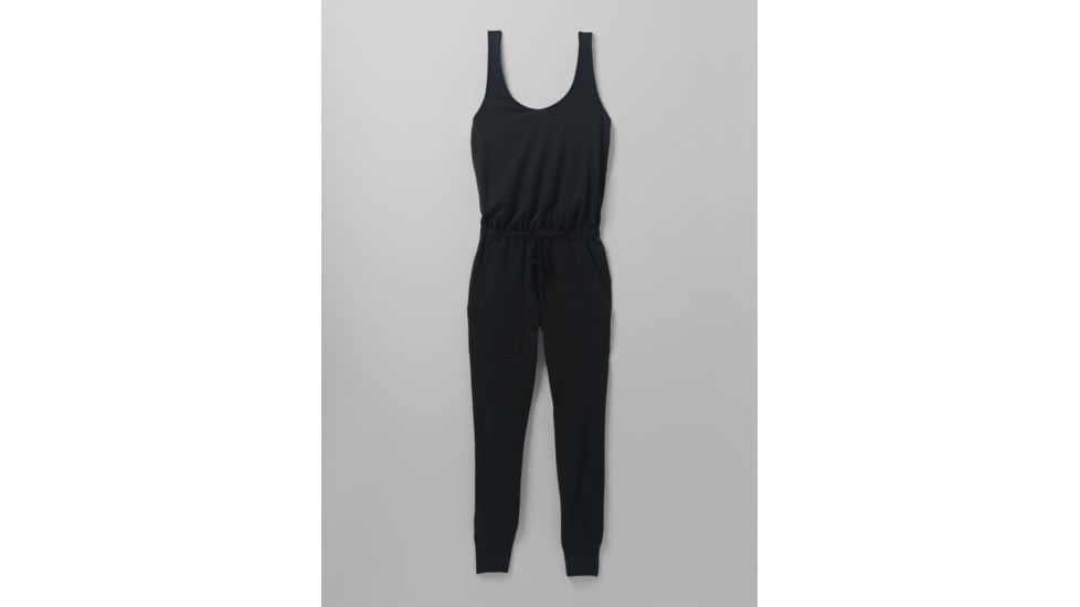 prAna Cozy Up Jumpsuit - Women's, Small, Black, 1968471-001-S