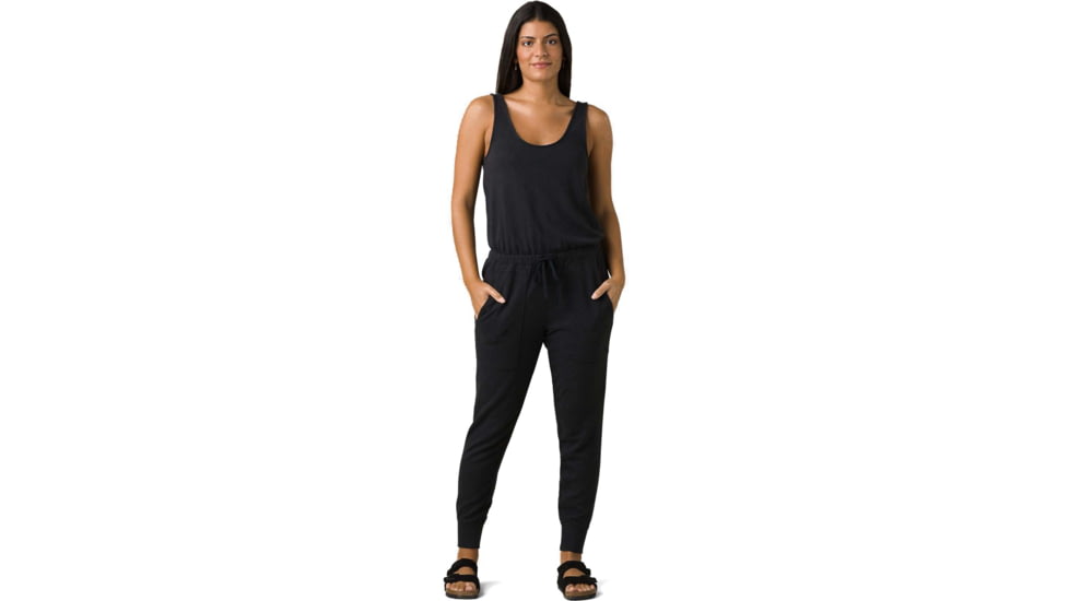 prAna Cozy Up Jumpsuit - Women's, Small, Black, 1968471-001-S