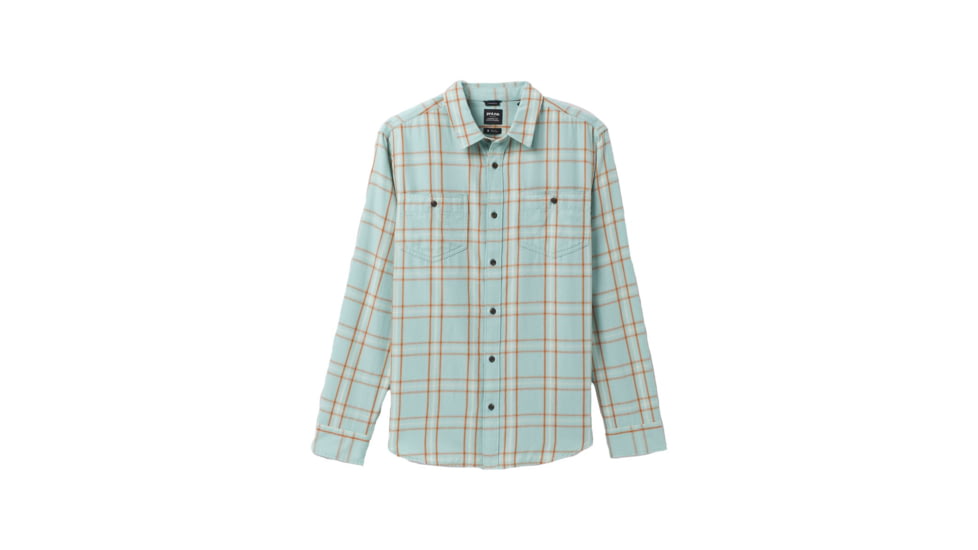 prAna Dolberg Flannel Shirt, Creek, Medium, 1964361-402-SL-M
