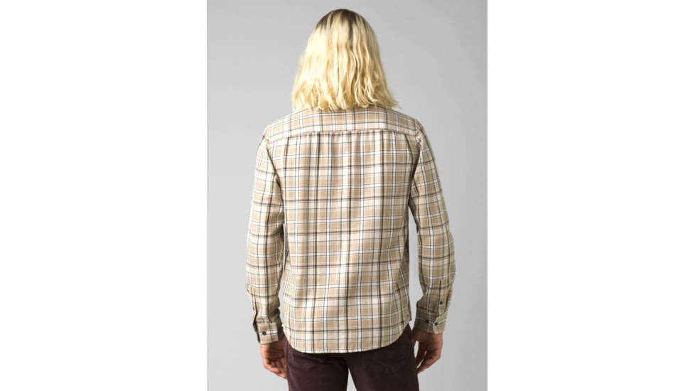 prAna Edgewater Shirt - Men's, Large, Chalk, 1964351-100-SL-L