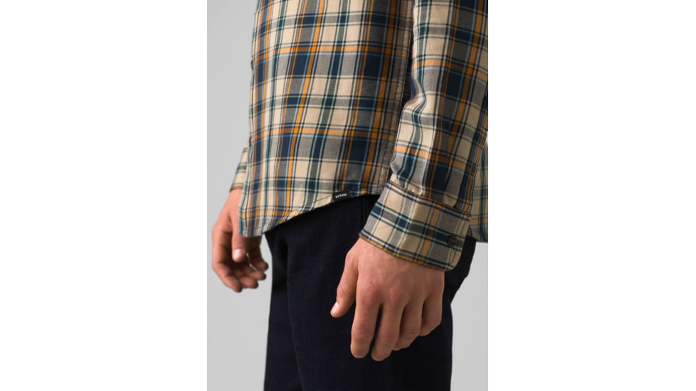 prAna Edgewater Shirt - Men's, Large, Nautical, 1964351-401-SL-L