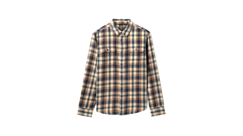 prAna Edgewater Shirt - Men's, Large, Nautical, 1964351-401-SL-L