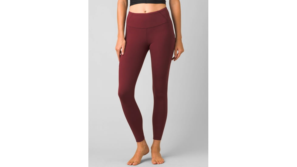 prAna Electa Legging II - Womens, Maroon, Medium, 1971371-600-M