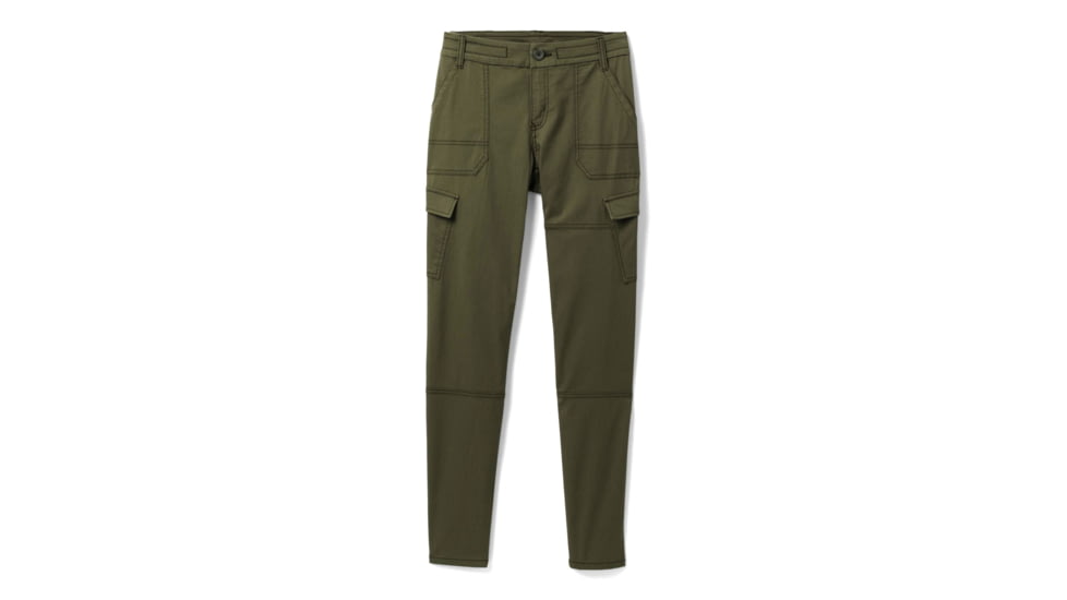 prAna Elle Cargo Pant - Womens, Cargo Green, 2, 1968351-300-RG-2