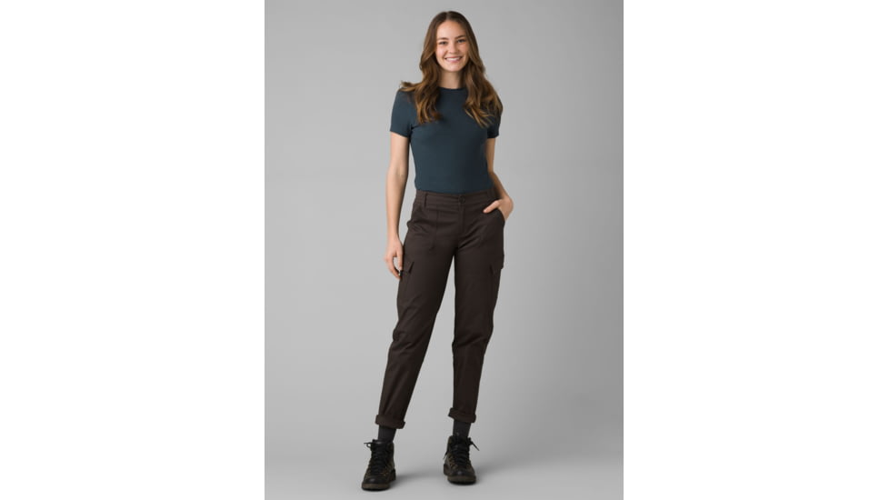 prAna Elle Cargo Pant - Women's, 4 US, Dark Iron, 1968351-020-RG-4