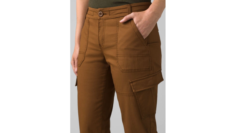 prAna Elle Cargo Pant - Womens, Sepia, 4, 1968351-201-RG-4