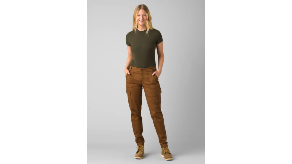 prAna Elle Cargo Pant - Womens, Sepia, 4, 1968351-201-RG-4