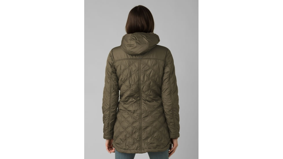 prAna Esla Coat, Slate Green, Large, 1962151-300-L
