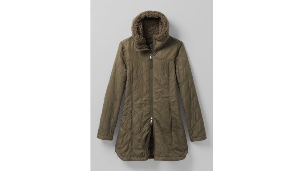 prAna Esla Coat, Slate Green, Large, 1962151-300-L