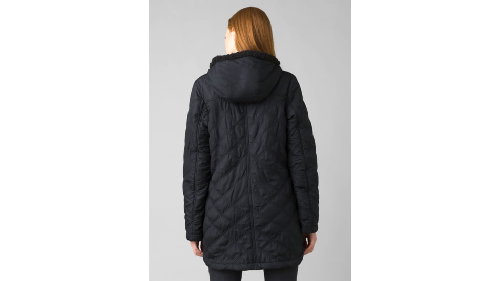 prAna Esla Coat - Womens, Black, Small, 1962151-001-S