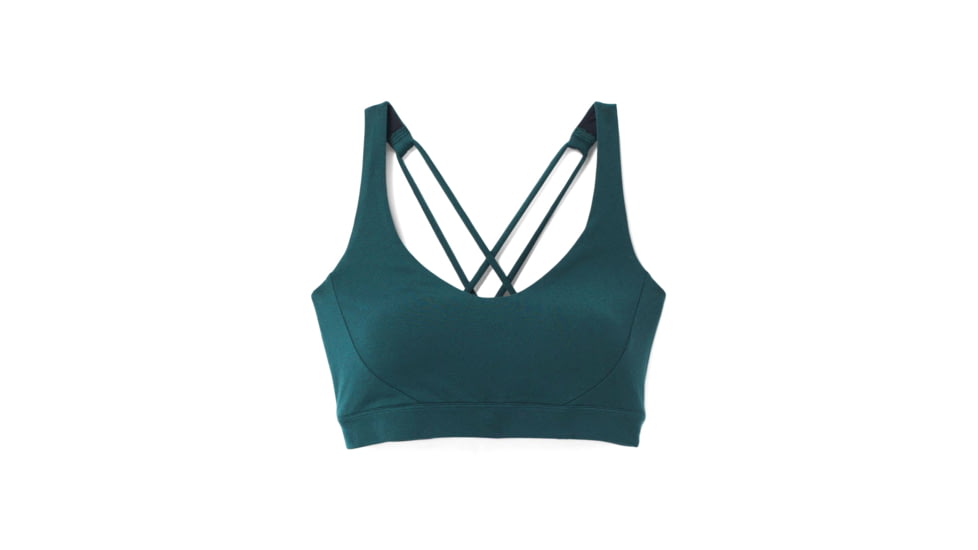 prAna Everyday Bra - Womens, Deep Pine Heather, Small, 1963111-301-S