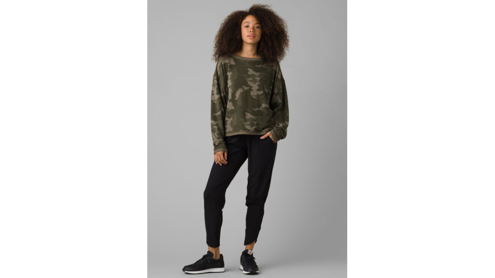 prAna Folgaria Pant Pants, Black, Medium, 1964091-001-RG-M