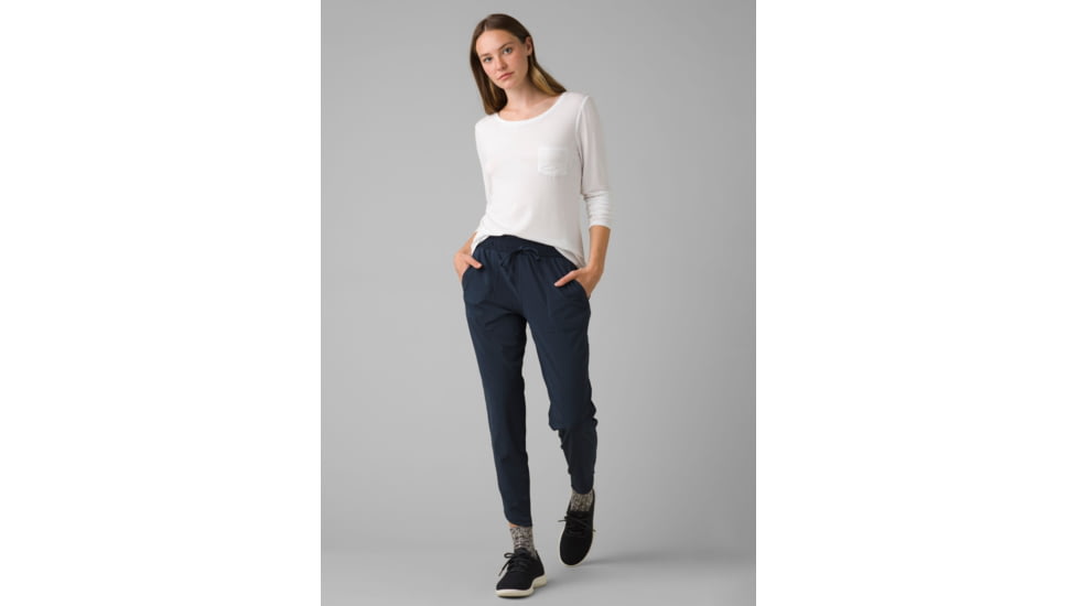 prAna Folgaria Pant Pants, Nautical, Large, 1964091-400-RG-L