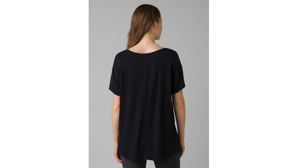 prAna Foundation Slouch Top - Womens, Black, M, 1963841-001-M
