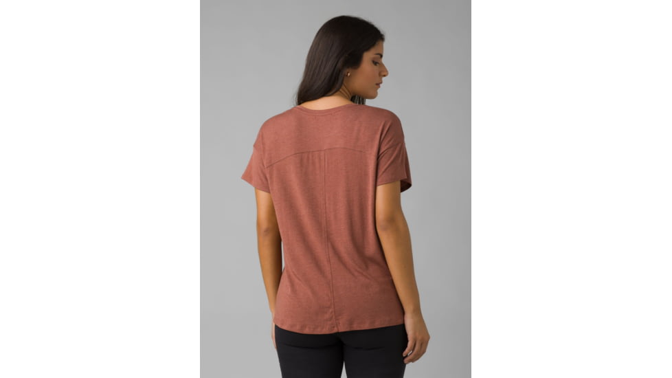 prAna Foundation Slouch Top - Womens, Terra Heather, M, 1963841-201-M