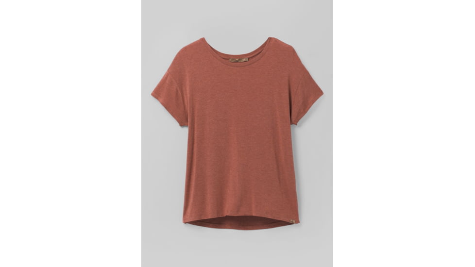 prAna Foundation Slouch Top - Womens, Terra Heather, M, 1963841-201-M