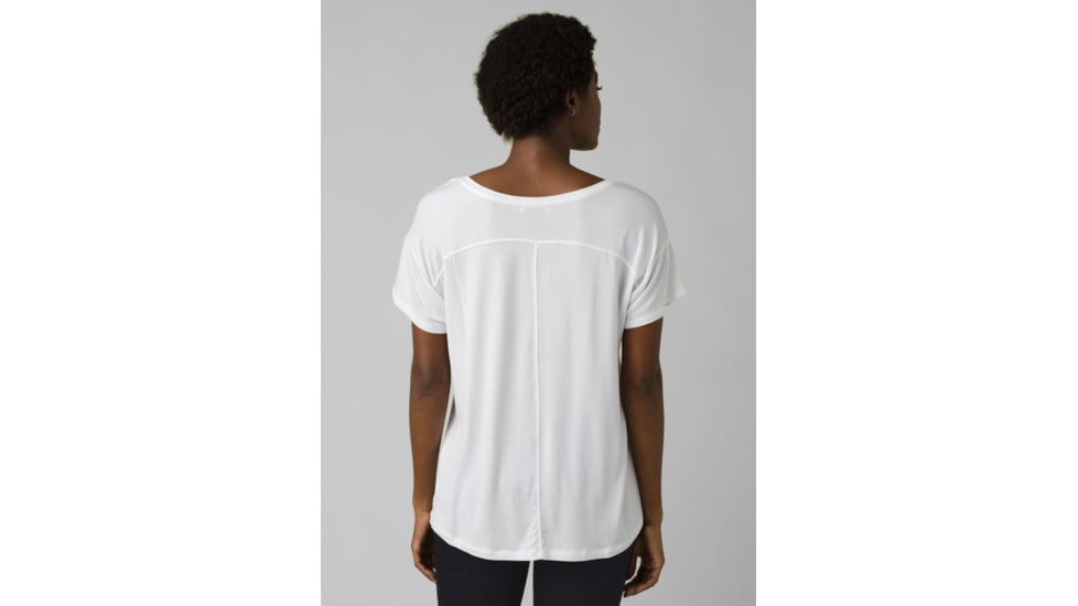 prAna Foundation Slouch Top - Womens, White, M, 1963841-100-M