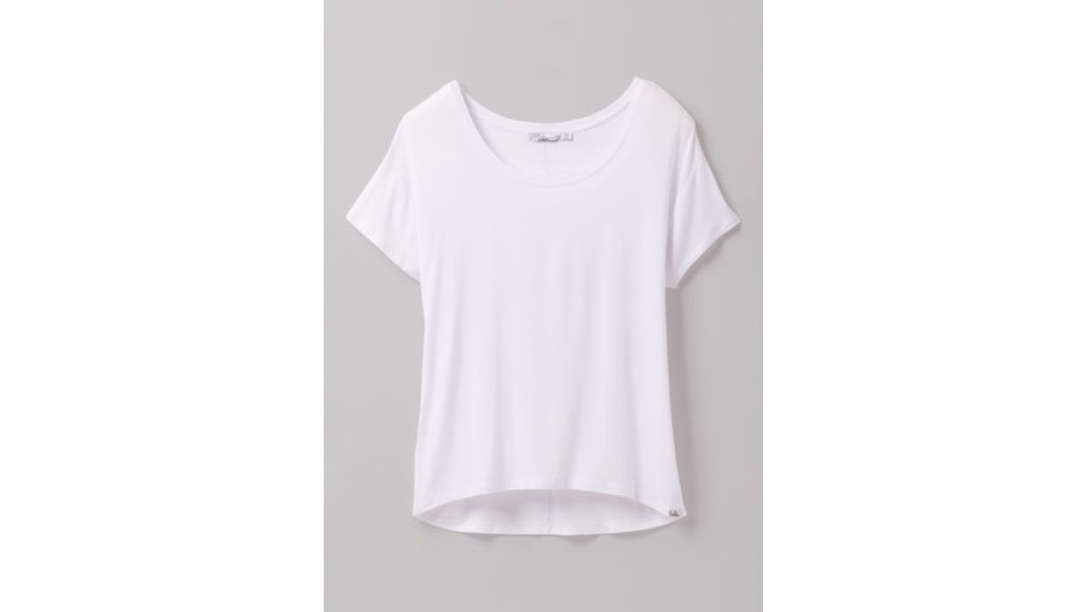 prAna Foundation Slouch Top - Womens, White, M, 1963841-100-M