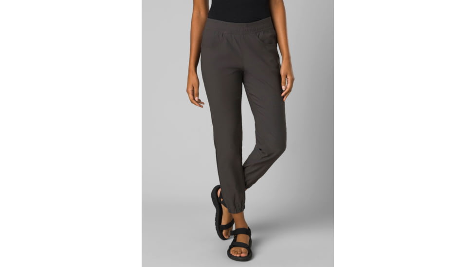 prAna Halle E-Waist Jogger II - Womens, Dark Iron, 6, 1971691-020-6